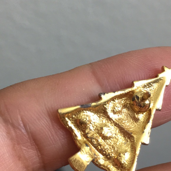 🖤JJ©️1988 Vtg Christmas tree 🎄 pin - Picture 6 of 9